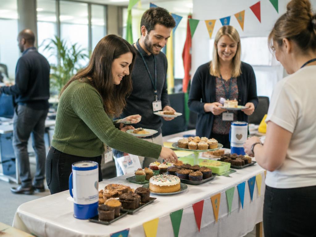 Fundraising activity with the Telappliant team