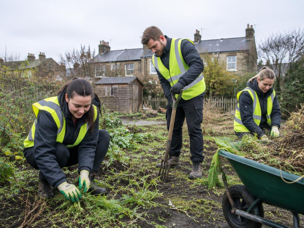 Volunteering activity with the Telappliant team