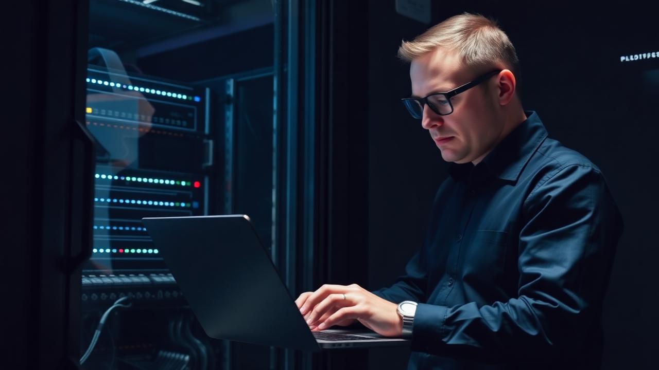 Managed service provider operations team at work