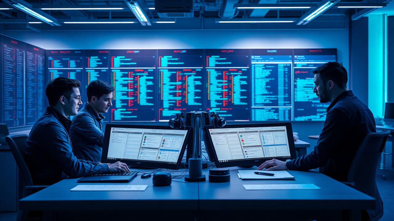 Managed services engineers supporting a UK business remotely