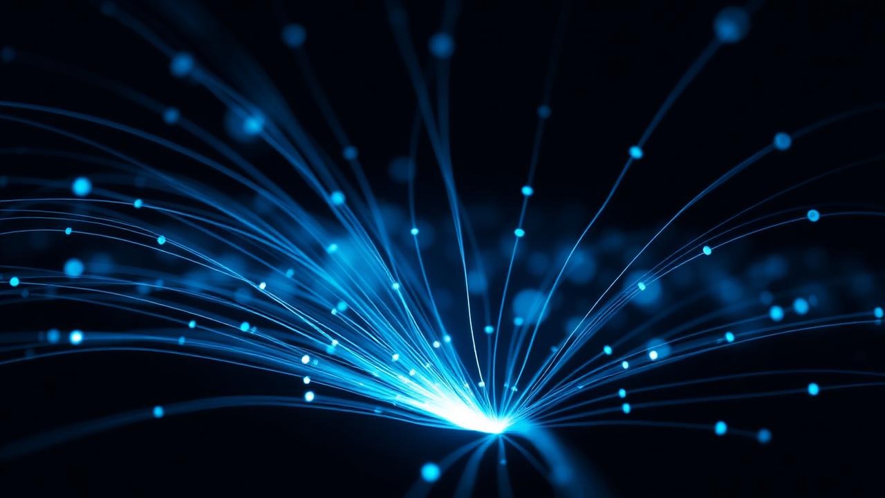 Modern data centre representing cloud computing