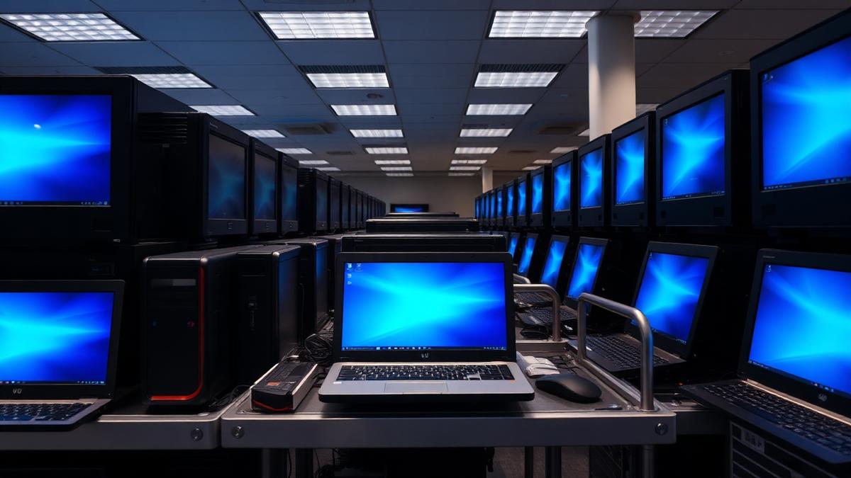 Ageing office desktops being replaced ahead of Windows 10 end of support