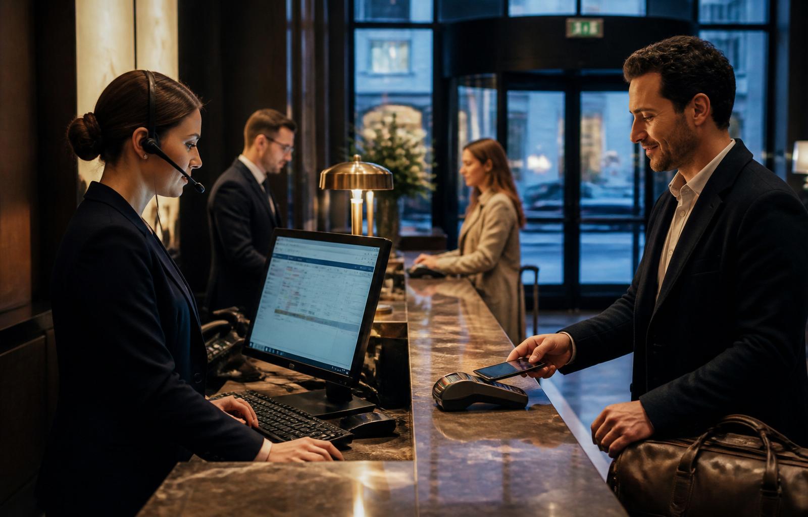 Hospitality sector imagery
