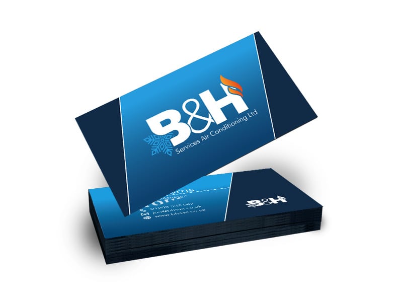 B H Business Cards