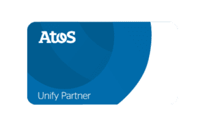 Atos Unify Partner Emblem blue t